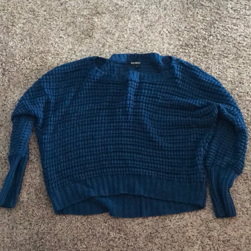 Comfy dark teal sweater